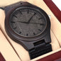 Wooden Watch with Message Card - ETSY TEMPLATE