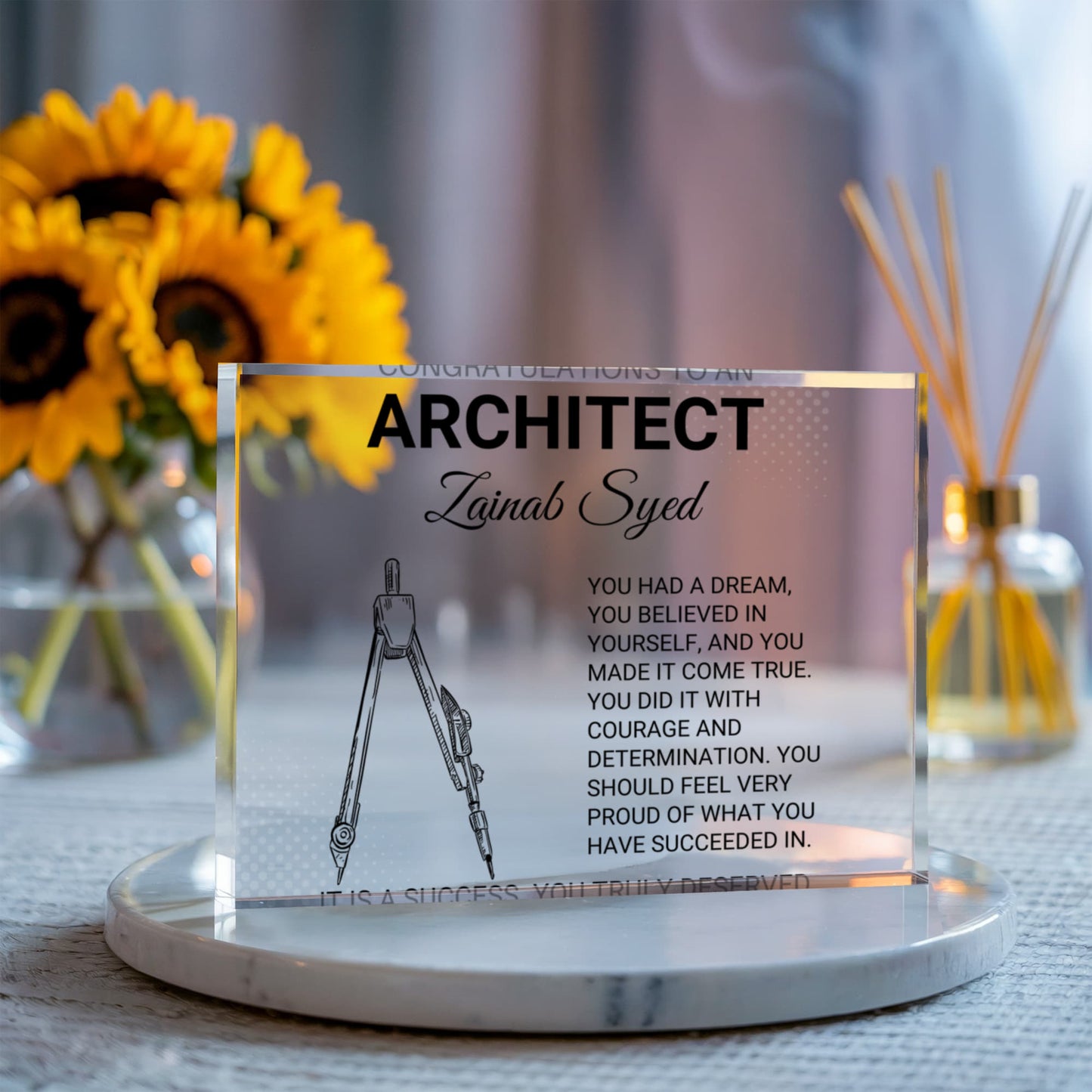 Architect Congratulations