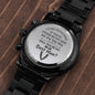 Best Man Engraved Black Watch - ETSY