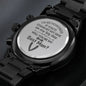 Best Man Engraved Black Watch - ETSY