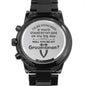 Groomsman Black Engraved Watch (ETSY)