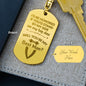 Best Man Engraved Keychain (ETSY)