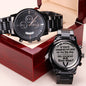 Best Man Engraved Black Watch - ETSY