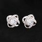 Z_Love Knot Stud Earrings