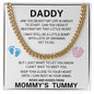 Daddy - From Bump (White with Black) - ETSY