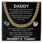 Daddy - From Bump (Black with White) - ETSY