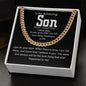 To My Son - Never Forget that I Love You (ETSY)