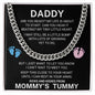 Daddy - From Bump (Black with White) - ETSY