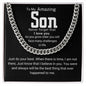 To My Son - Never Forget that I Love You (ETSY)