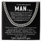 To My Man - All I Need is a Hand to Hold (ETSY)