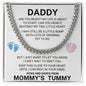 Daddy - From Bump (White with Black) - ETSY