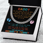 Daddy - From Bump (with colored text) - ETSY