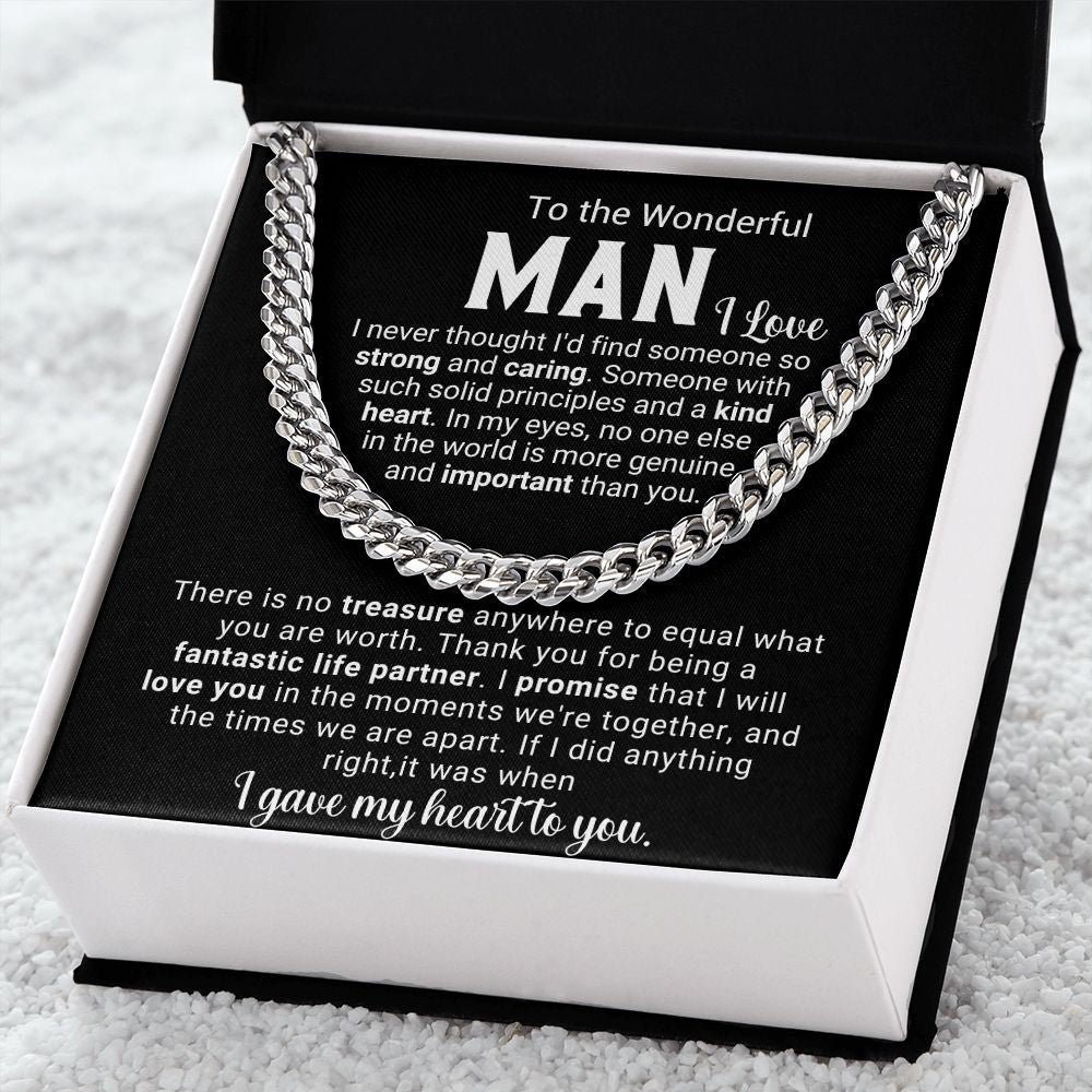 To My Man_No Treasure Equal Your Worth