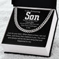 To My Son - Never Forget that I Love You (ETSY)