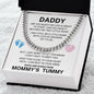 Daddy - From Bump (White with Black) - ETSY