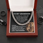 To My Grandson - Stand Tall Even if You Fail (ETSY)
