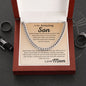 To My Son - How Proud I Am to be Your Mom (ETSY)