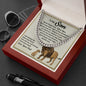 To My Son - Look Right Beside You (ETSY) Cuban Link Chain _ETSY TEMPLATE