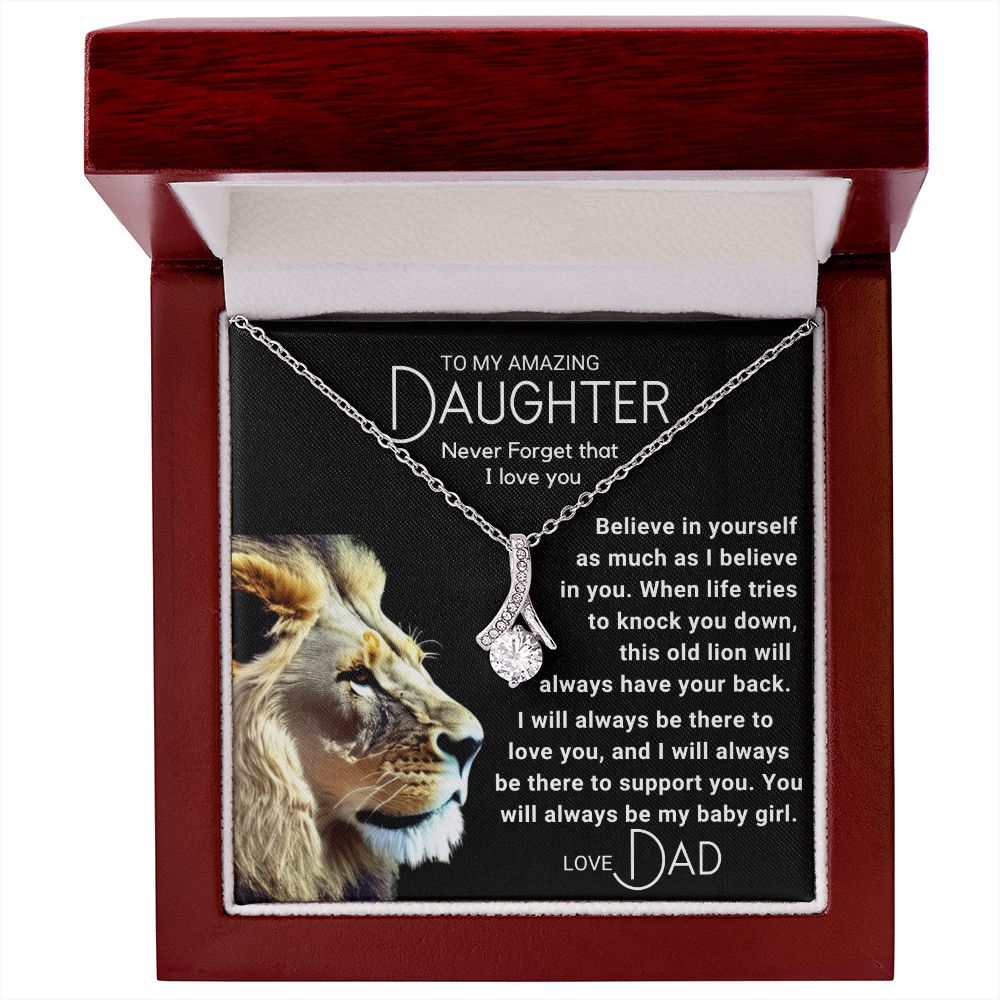 To My Daughter - Always Be My Baby Girl - Lion