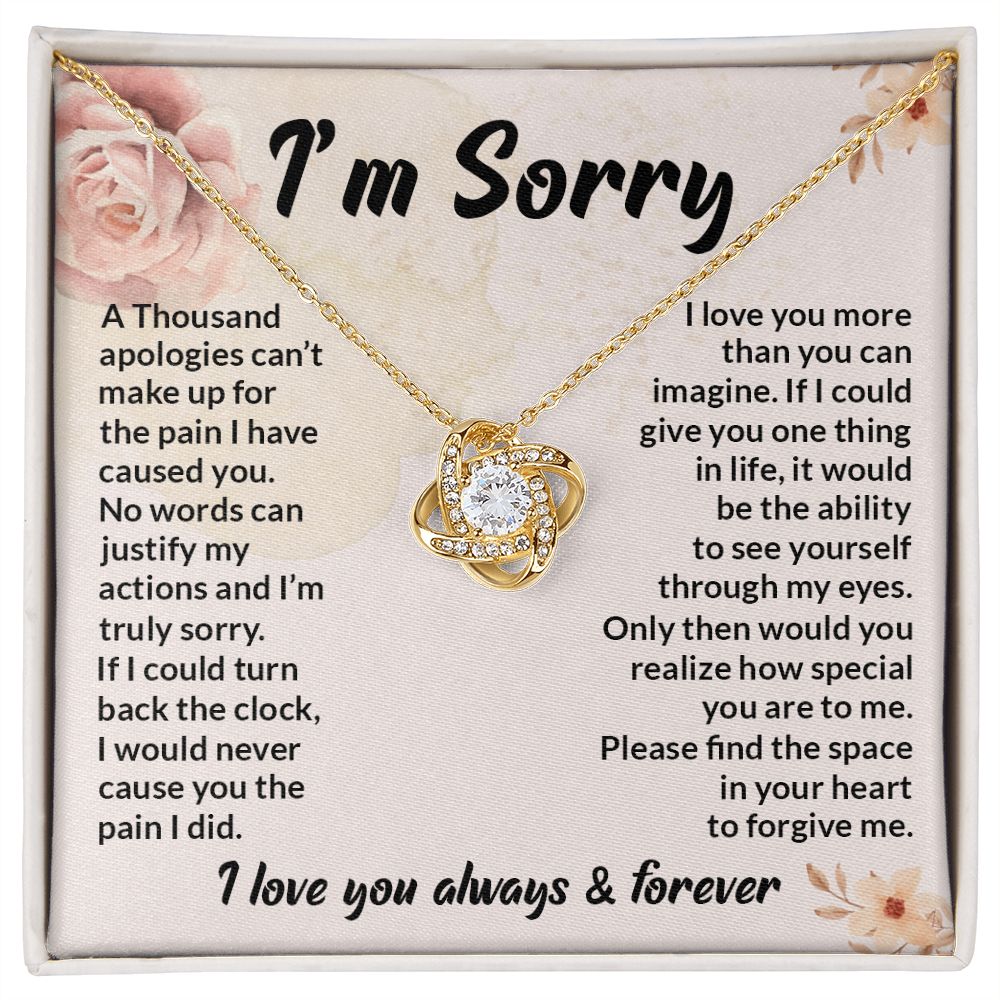 I Am Sorry - Thousand Apologies (ETSY)