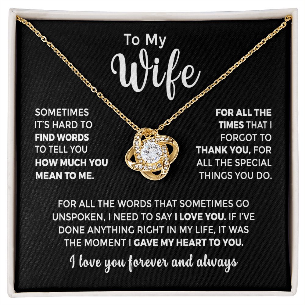 To My Wife - Gave My Heart to You