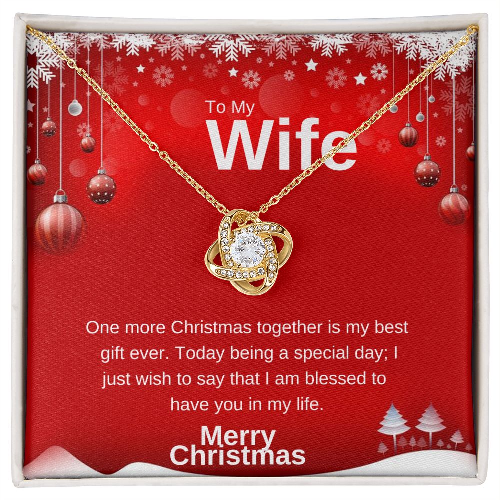 To My Wife - One More Christmas Together