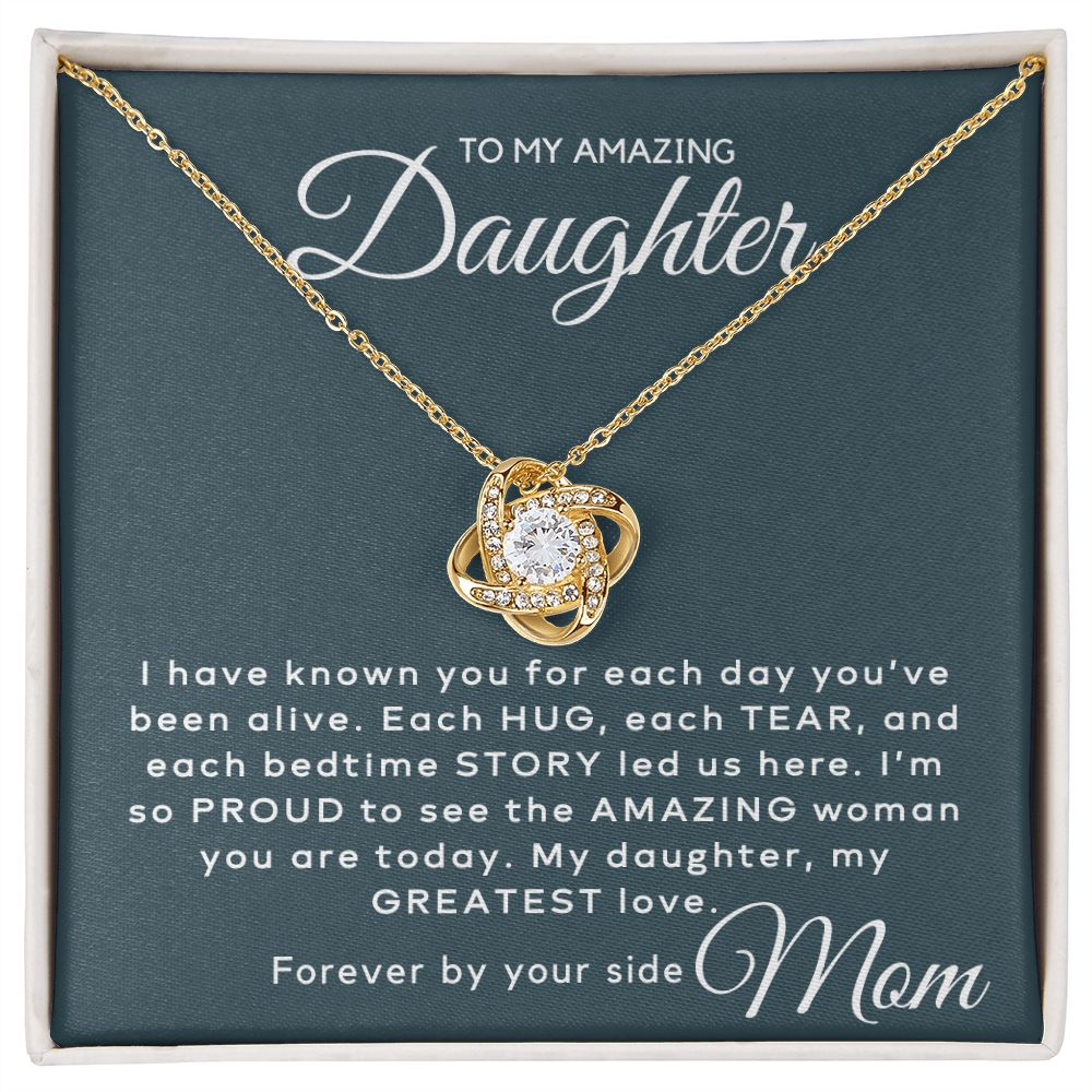 To My Daughter - Each Hug Each Tear (ETSY)