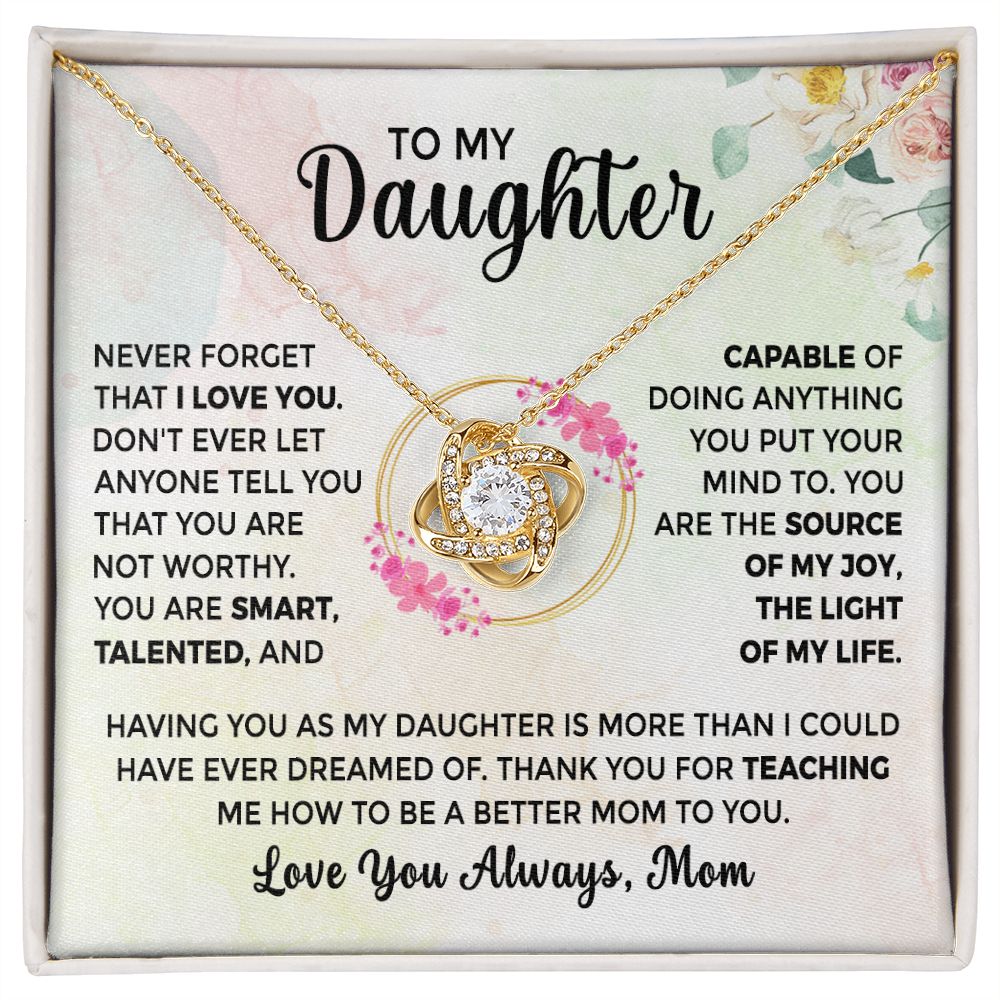 To My Daughter - Thank You for Teaching Me How to Be a Better Mom