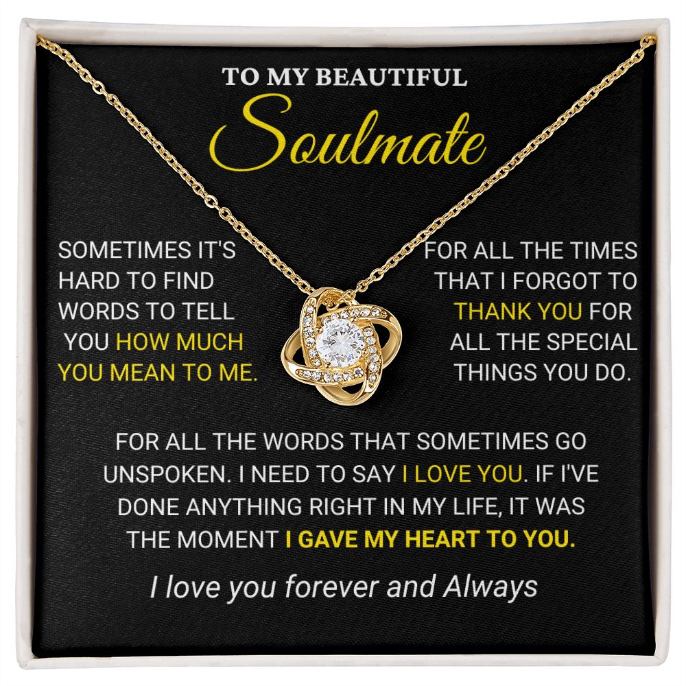 To My Soulmate-I Gave My Heart to You (ETSY)