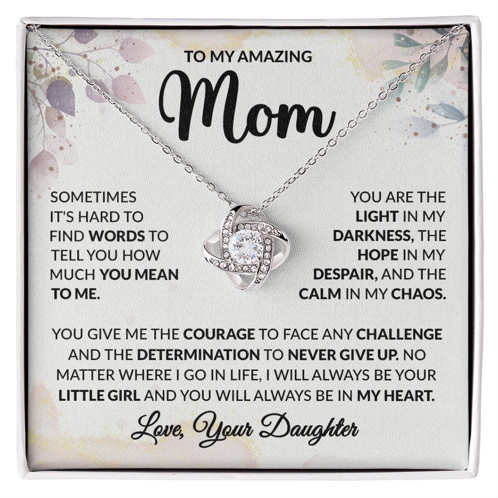 To My Mom_Calm In My Chaos From Daughter
