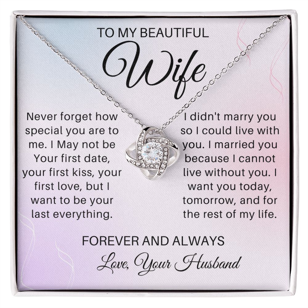 To My Wife - Forever and Always - mixcolorversion (ETSY)