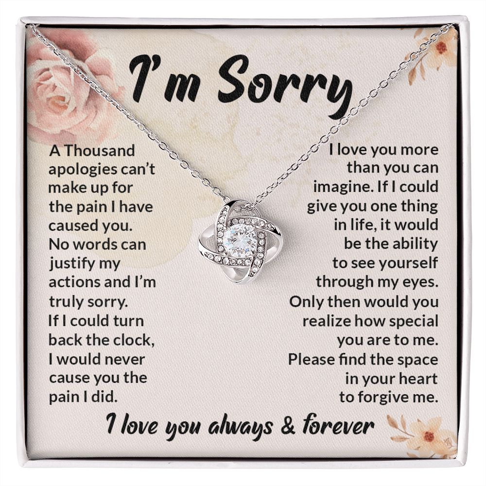I Am Sorry - Thousand Apologies (ETSY)