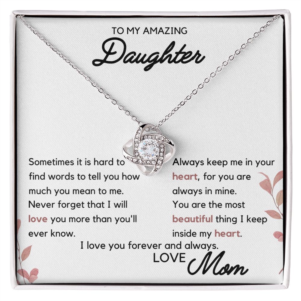 To My Daughter - Beautiful Thing I keep Inside My Heart