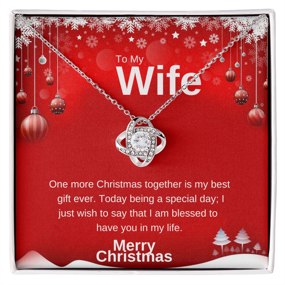 To My Wife - One More Christmas Together