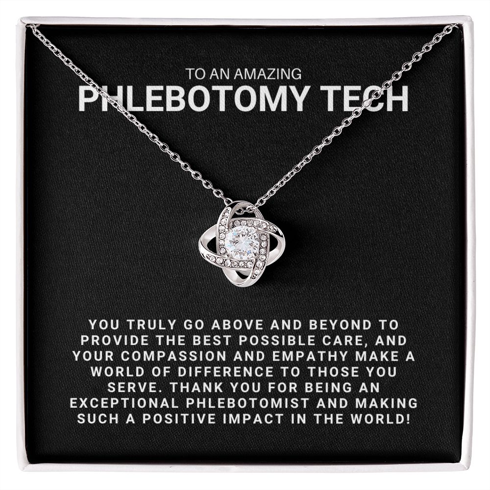 Phlebotomy Tech - black background (ETSY)