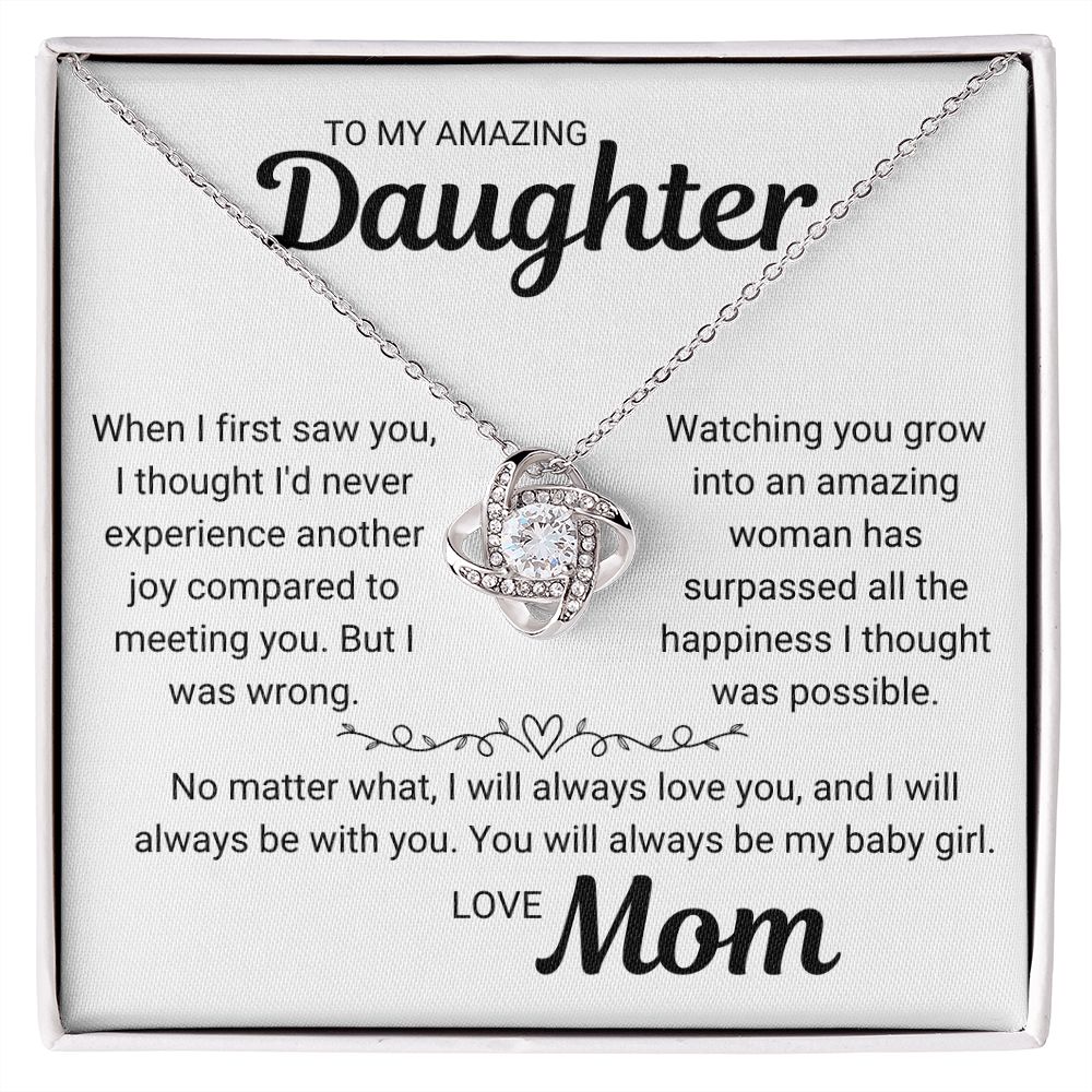 To My Daughter - When I First Saw You