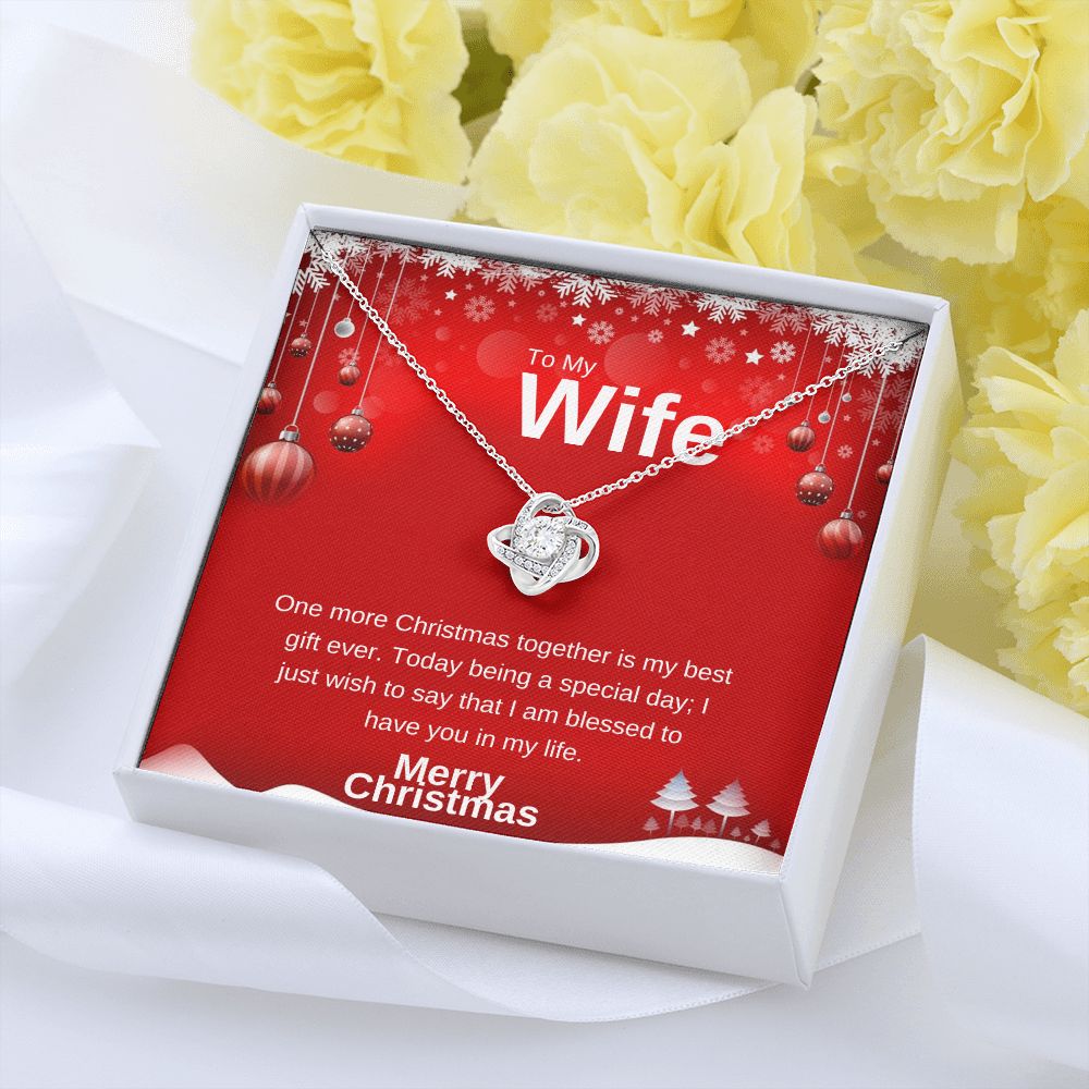 To My Wife - One More Christmas Together