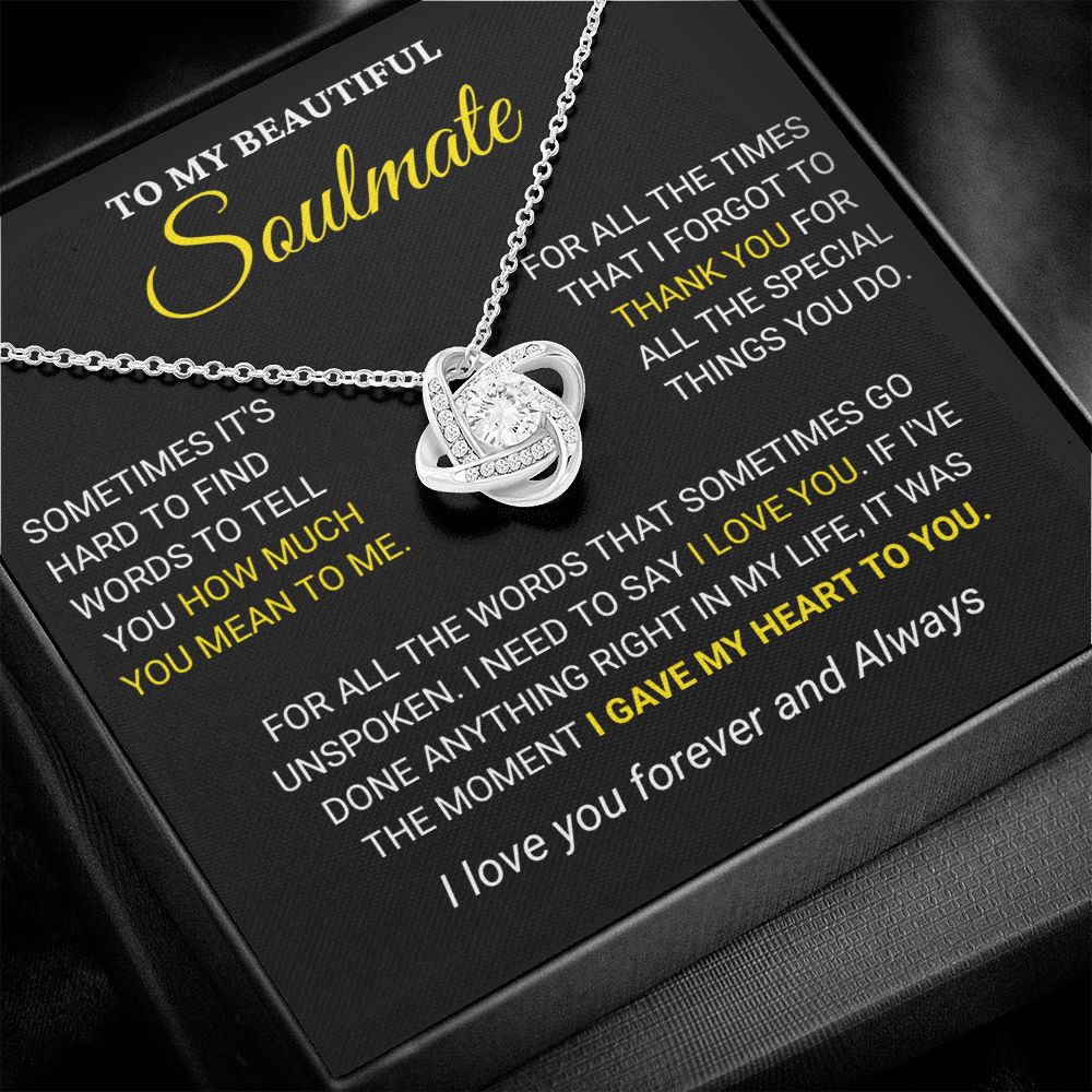 To My Soulmate-I Gave My Heart to You (ETSY)