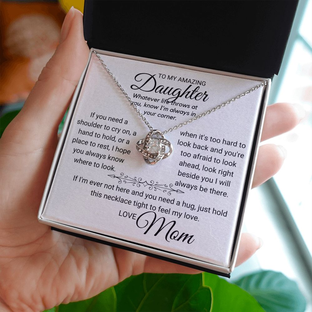 To My Daughter - If You Need a Shoulder to Cry On (ETSY)