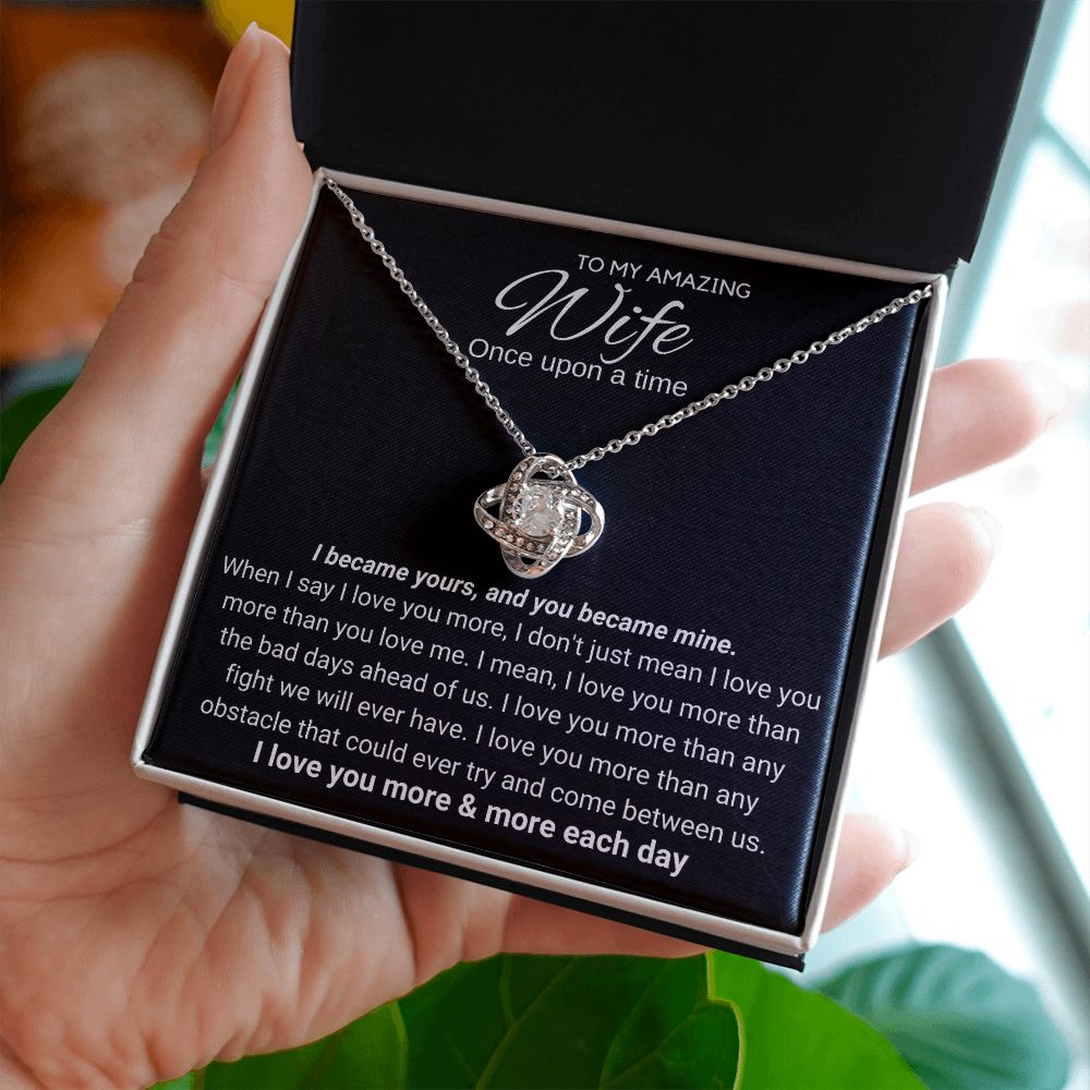 To My Wife - I Became Yours (ETSY)