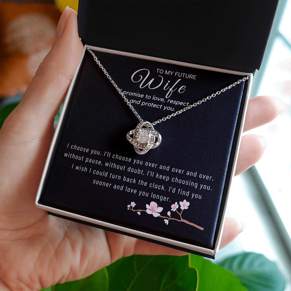 To My Future Wife - I'll Choose You Over n Over (ETSY)