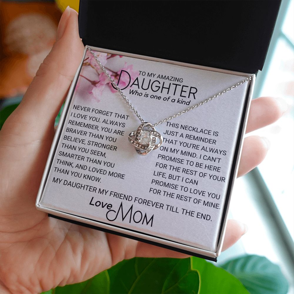 To My Daughter - Always On My Mind (ETSY)