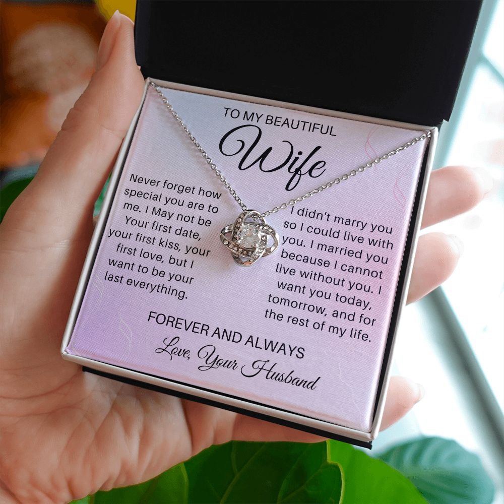 To My Wife - Forever and Always - mixcolorversion (ETSY)