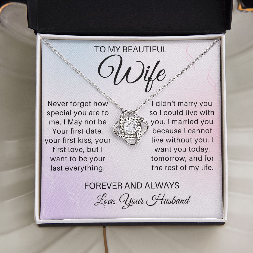 To My Wife - Forever and Always - mixcolorversion (ETSY)