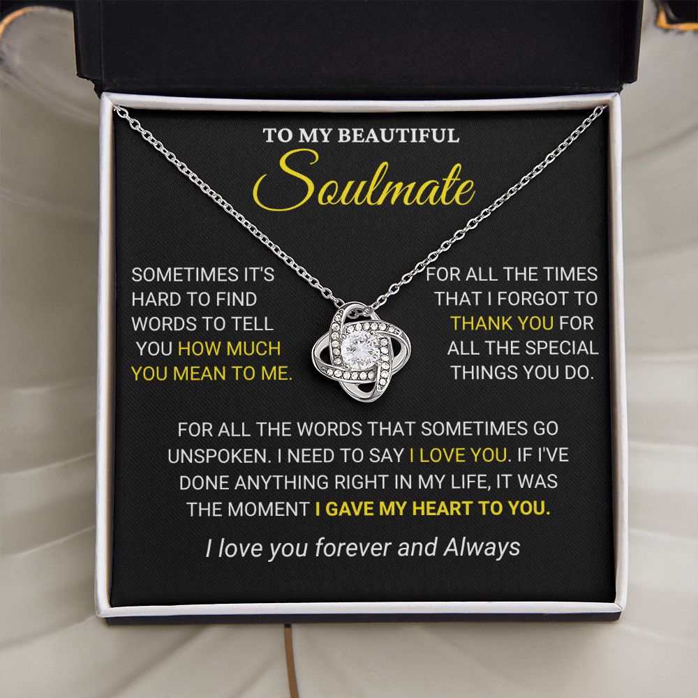 To My Soulmate-I Gave My Heart to You (ETSY)