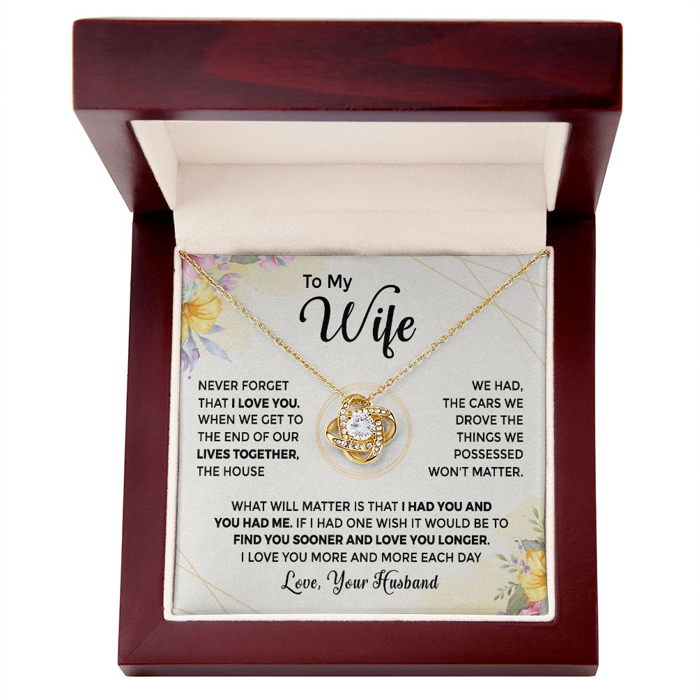 To My Wife - I Had You and You had Me (ETSY)