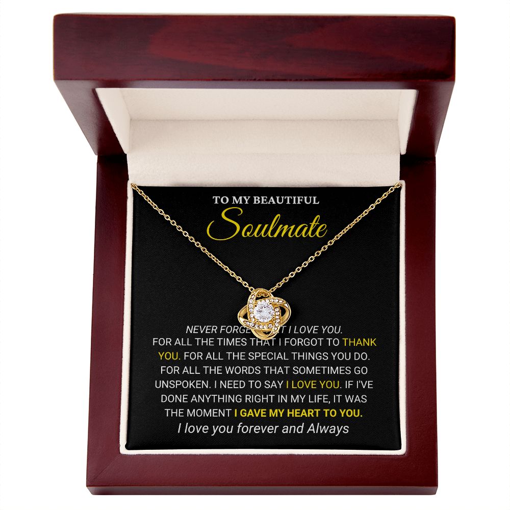 To My Soulmate- Never Forget That I Love You (ETSY)