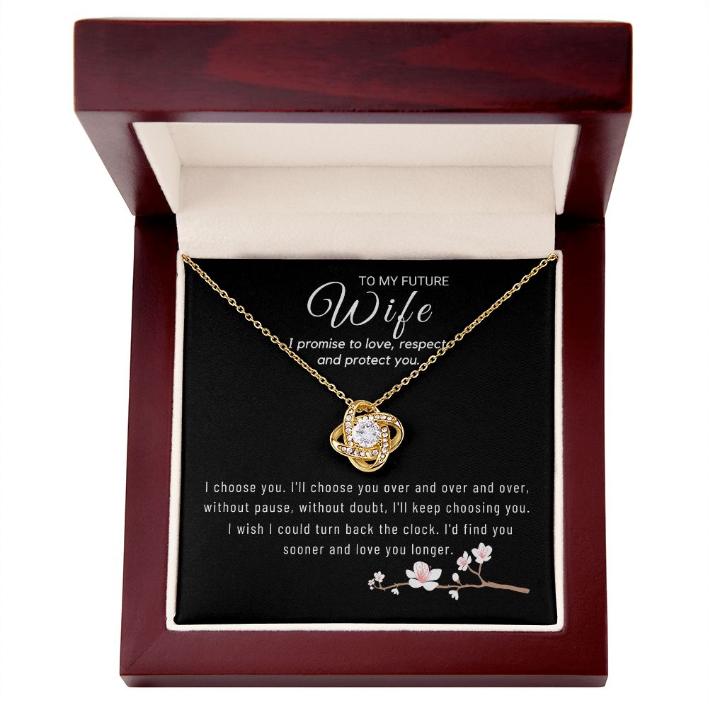 To My Future Wife - I'll Choose You Over n Over (ETSY)