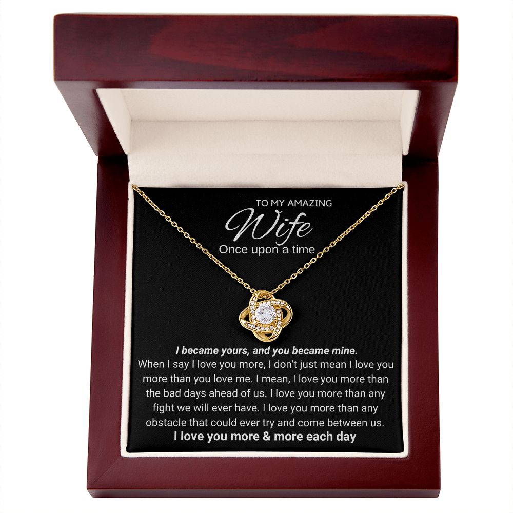 To My Wife - I Became Yours (ETSY)