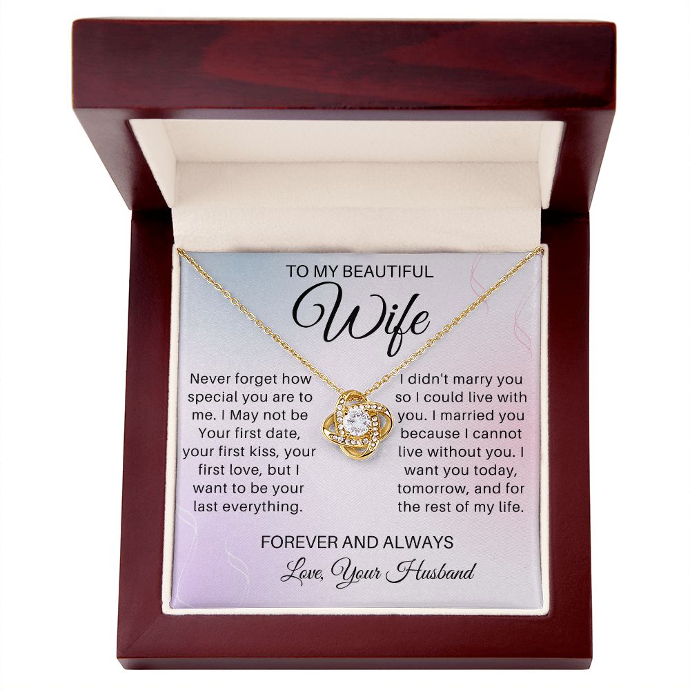 To My Wife - Forever and Always - mixcolorversion (ETSY)
